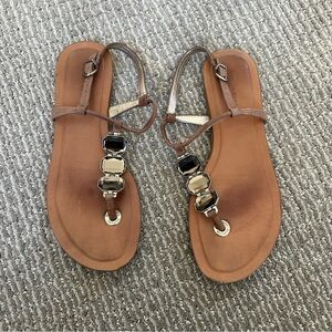 Banana Republic Corrine T-Strap Sandals
